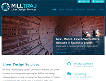 Tablet Screenshot of milltraj.com
